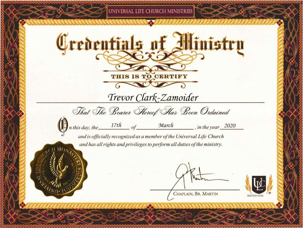 certministry